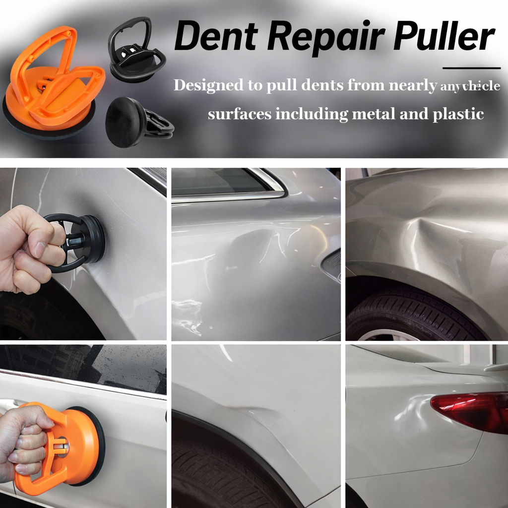 Car Dent Puller Set (Pack of 2) – Heavy Duty Large & Small Suction Dent
