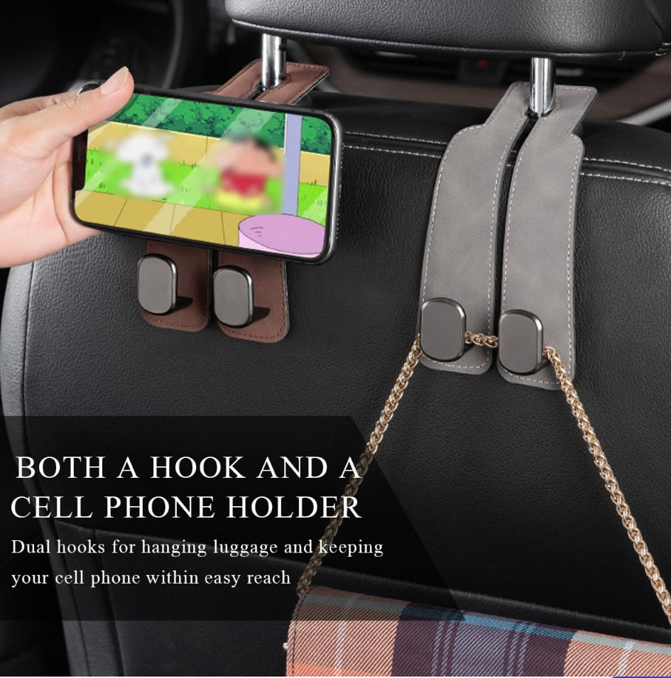 Carseat Headrest Hook Pack of 2
