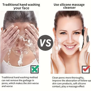Silicone Body Scrubber – Deep Clean, Gentle Exfoliation & Hygienic Bath Brush